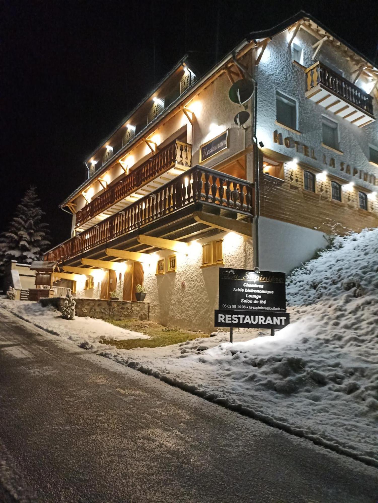 La Sapiniere Hotel Saint-Lary-Soulan Luaran gambar